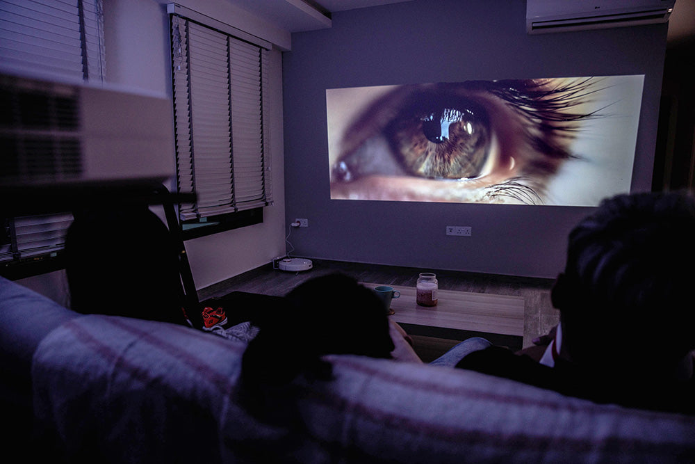 Portable Mini Projector | Compact Home Theater | Compatible with Phones, Laptops & Consoles