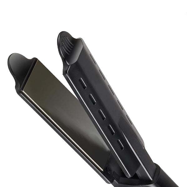 Ceramic Steam Hair Straightener | Tourmaline Ionic Flat Iron | Anti-Frizz & Fast Heating