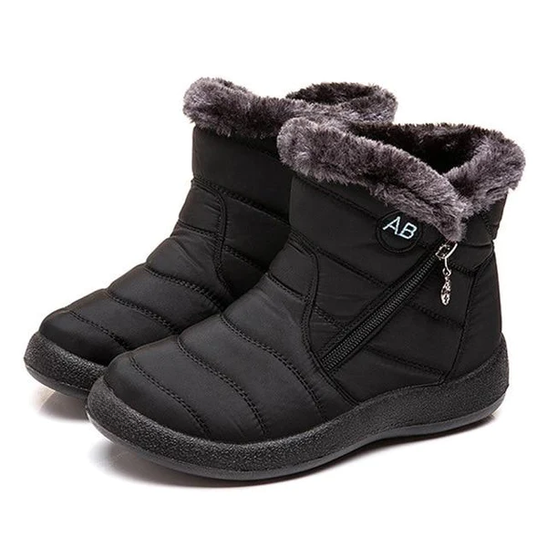 Women’s Waterproof Winter Boots | Warm Faux Fur Lining | Anti-Slip Sole