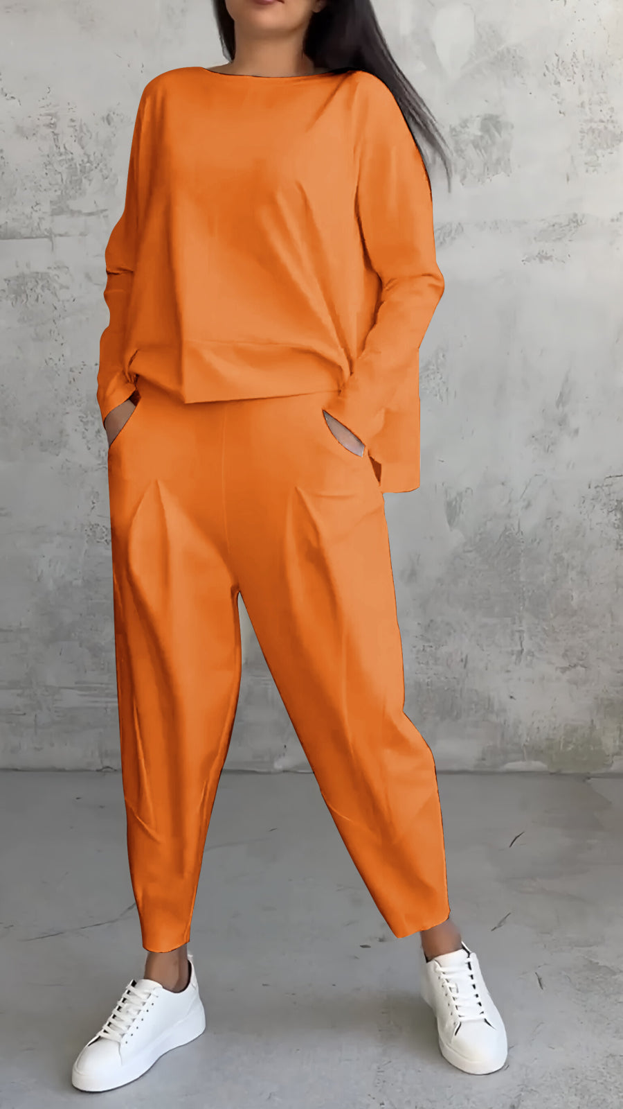 Relaxed Two-Piece Lounge Set | Soft Cotton Blend | Lightweight Comfort