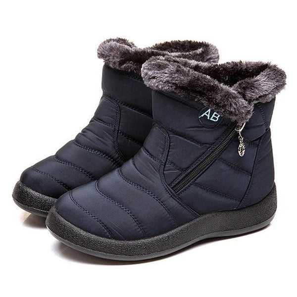 Women’s Waterproof Winter Boots | Warm Faux Fur Lining | Anti-Slip Sole