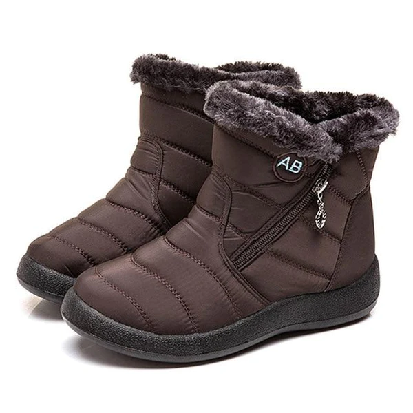 Women’s Waterproof Winter Boots | Warm Faux Fur Lining | Anti-Slip Sole
