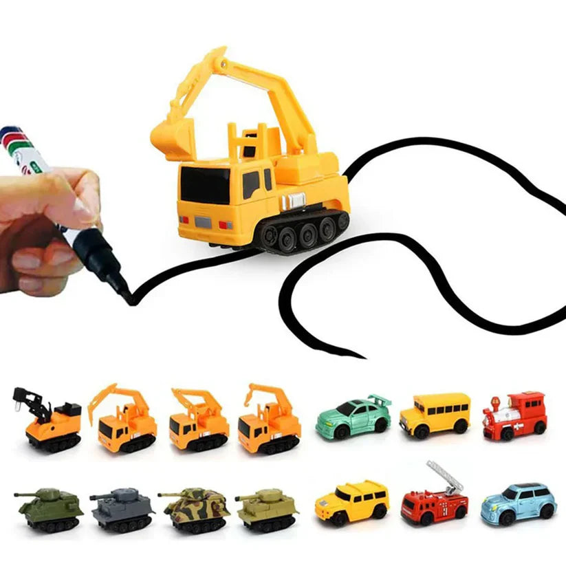 Line-Following Toy Car | Interactive Drawing Vehicle | Creative STEM Play for Kids