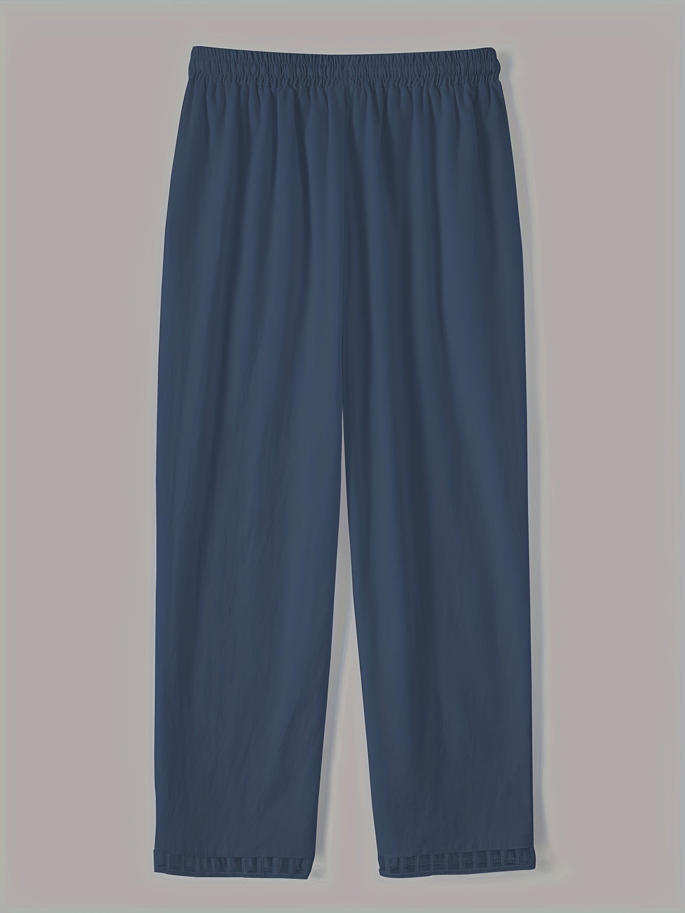 Women’s Cropped Pants | Relaxed Fit | Contrast Trim | Breathable Cotton Blend