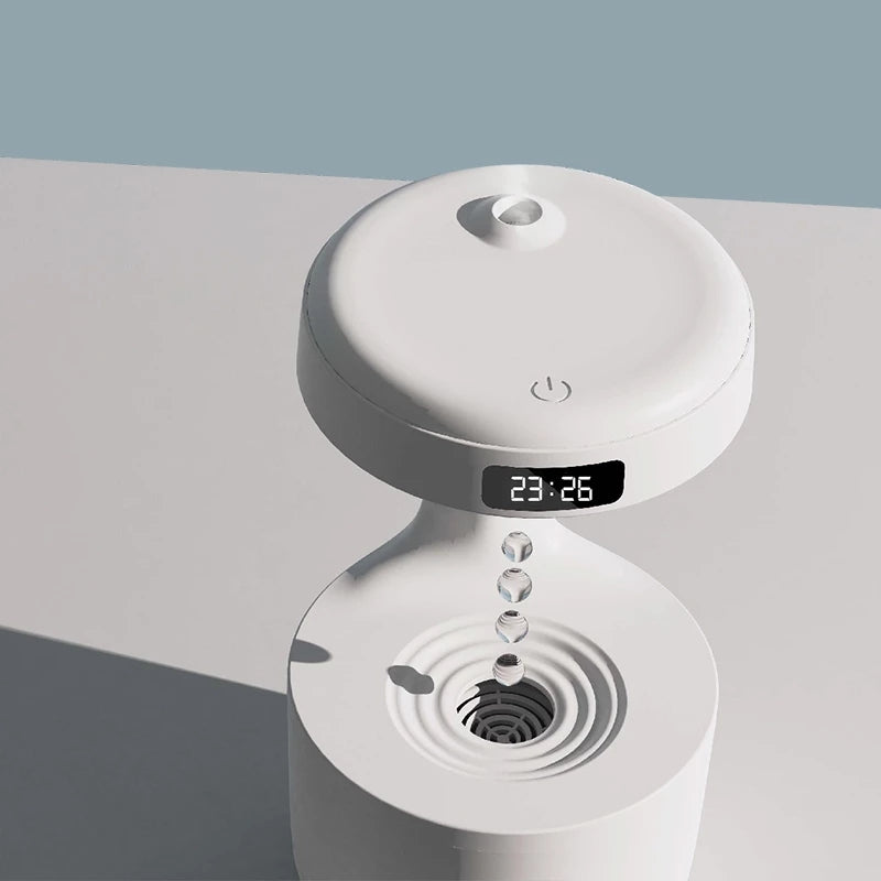 Anti-Gravity LED Humidifier | Optical Illusion Air Diffuser | Modern Decorative Room Humidifier