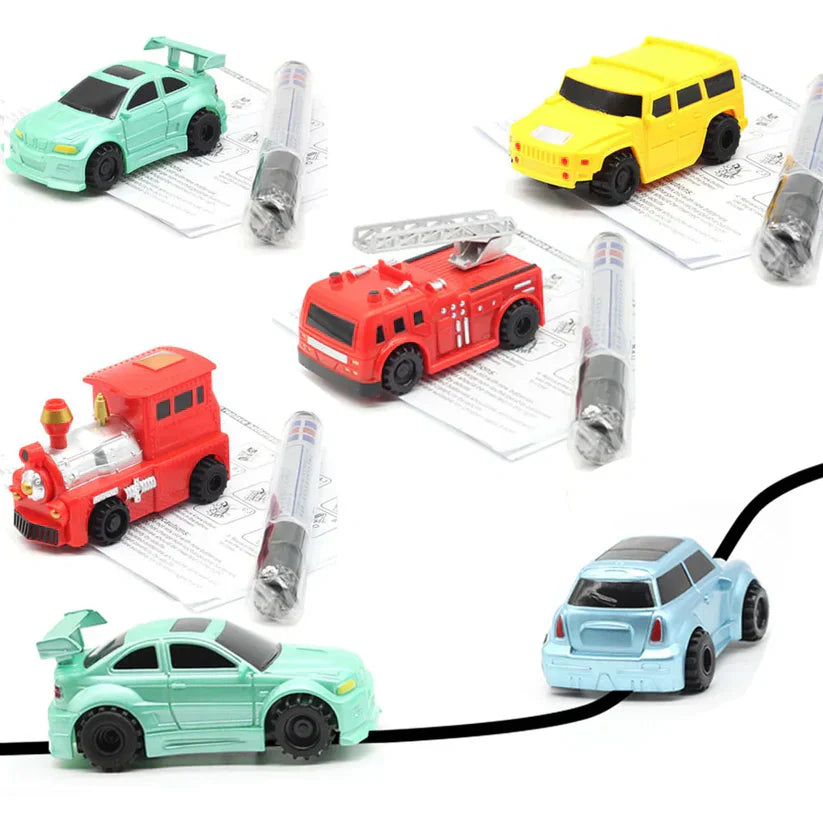 Line-Following Toy Car | Interactive Drawing Vehicle | Creative STEM Play for Kids