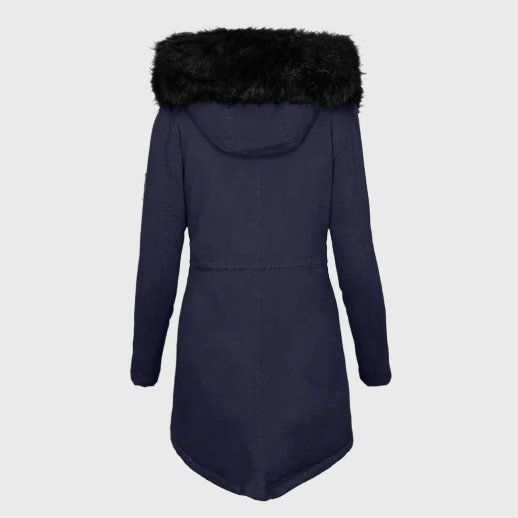 Alina Women's Winter Jacket | Cozy Hood, Tailored Fit 3