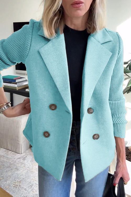 Amavira Women's Winter Trench Coat | Wool Blend, Military Style 5