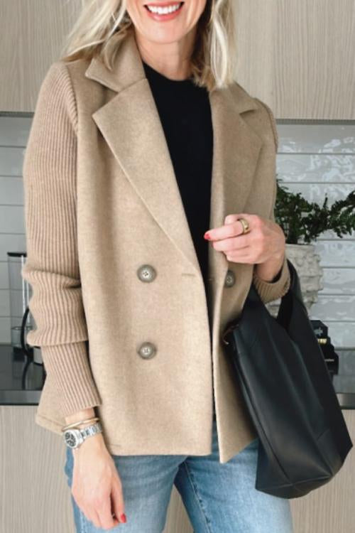 Amavira Women's Winter Trench Coat | Wool Blend, Military Style 7