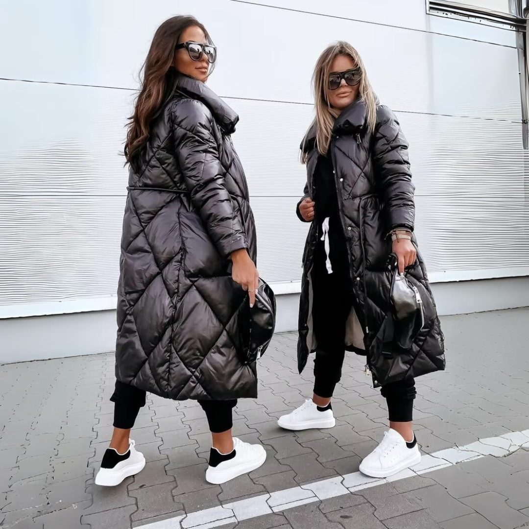 Aria Women's Quilted Jacket | Elegant Design, Tailored Fit 2