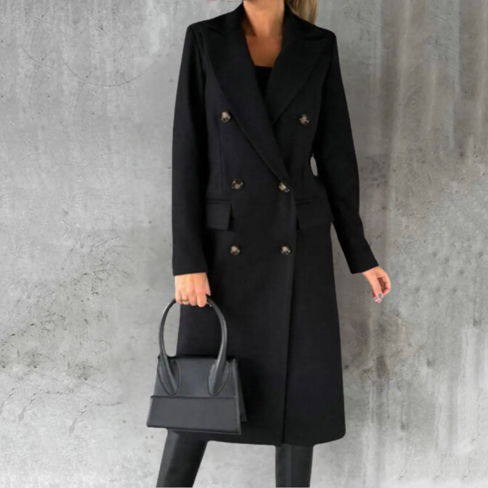 Aria Women's Trenchcoat | Premium Fabric, Timeless Design 4