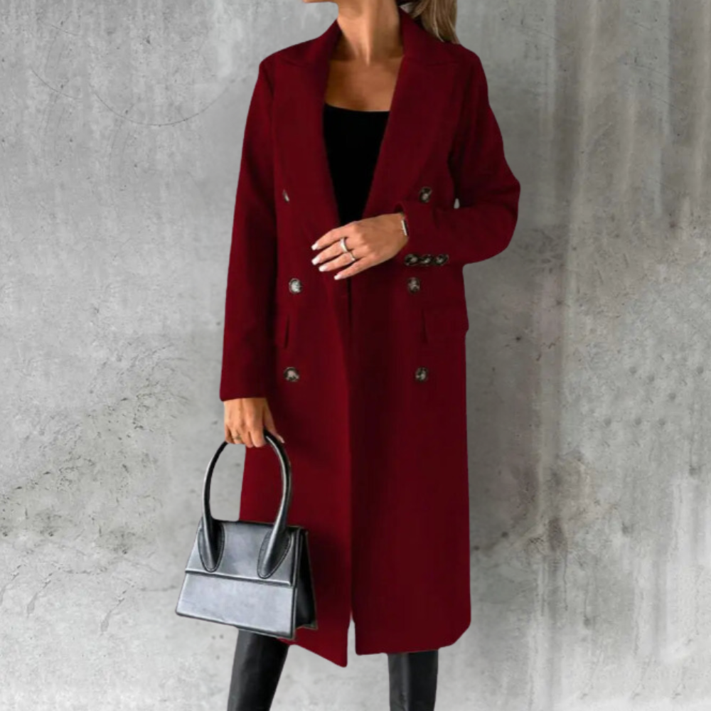 Aria Women's Trenchcoat | Premium Fabric, Timeless Design 6