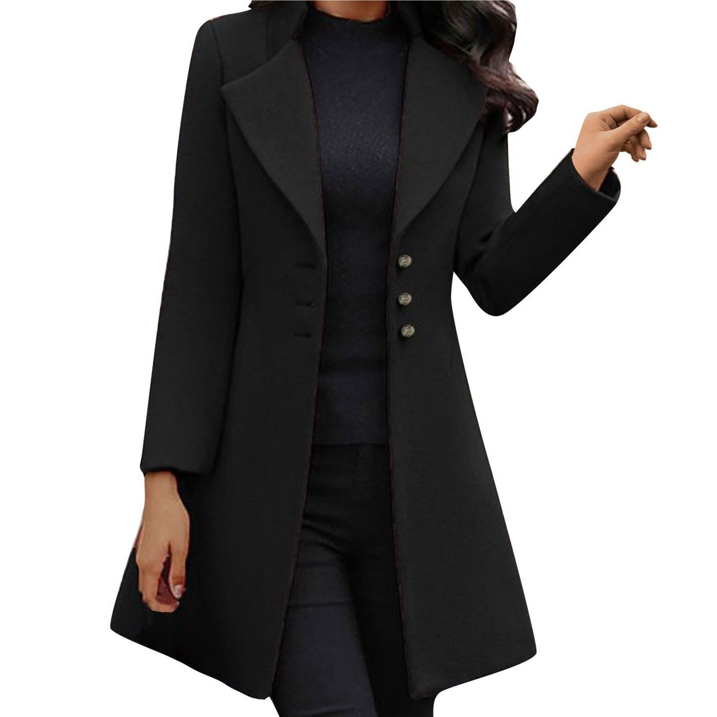Bella Women's Wool Coat | High-Quality Blend, Elegant Design 0