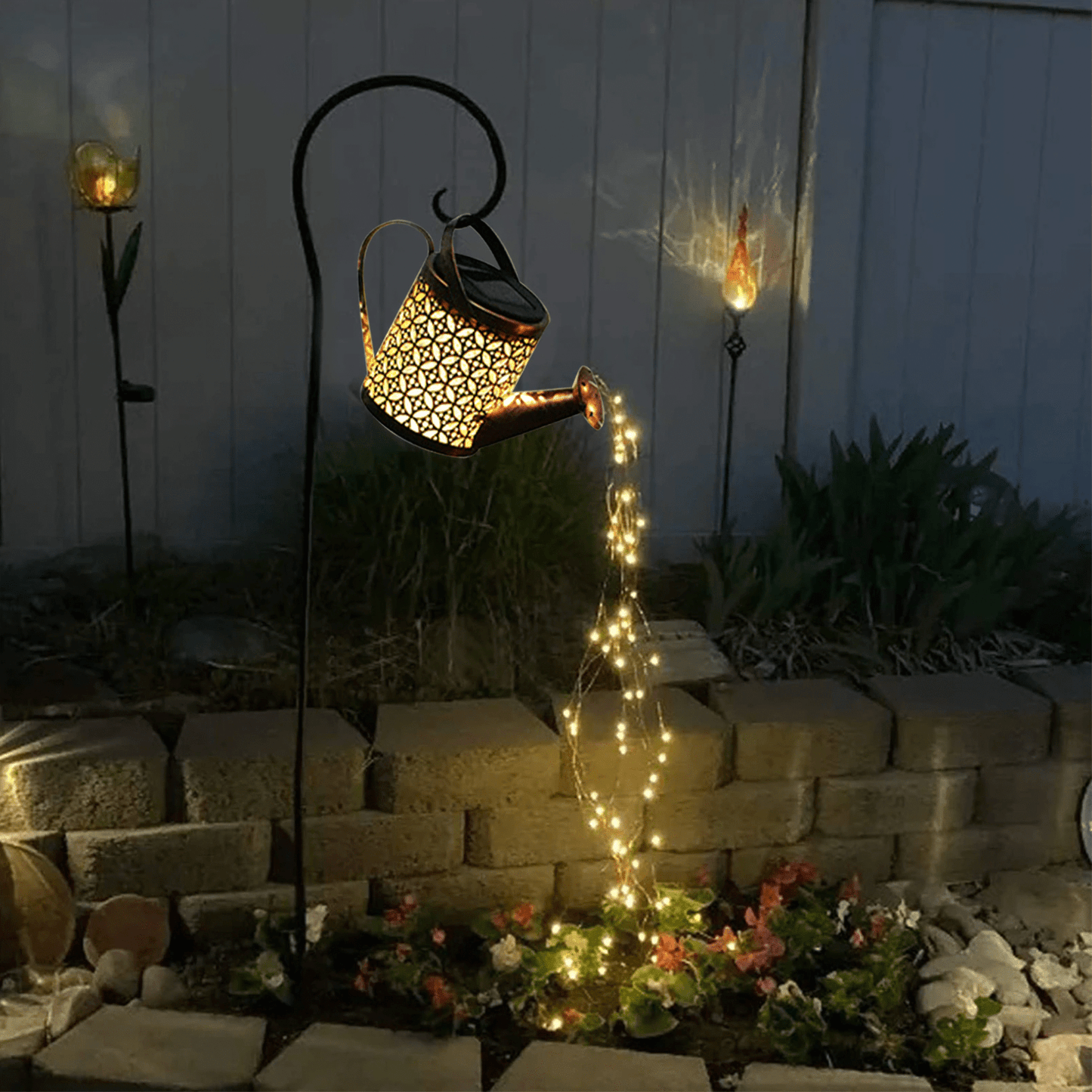 Solar Watering Can Light | Outdoor LED Garden Decoration | Solar Powered