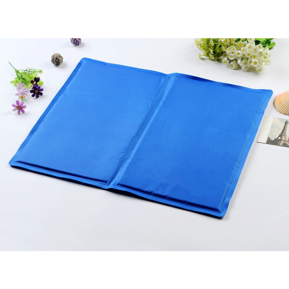Cooling Mat for Pets | Self-Cooling Gel Pad | Portable Dog & Cat Mat for Summer Comfort
