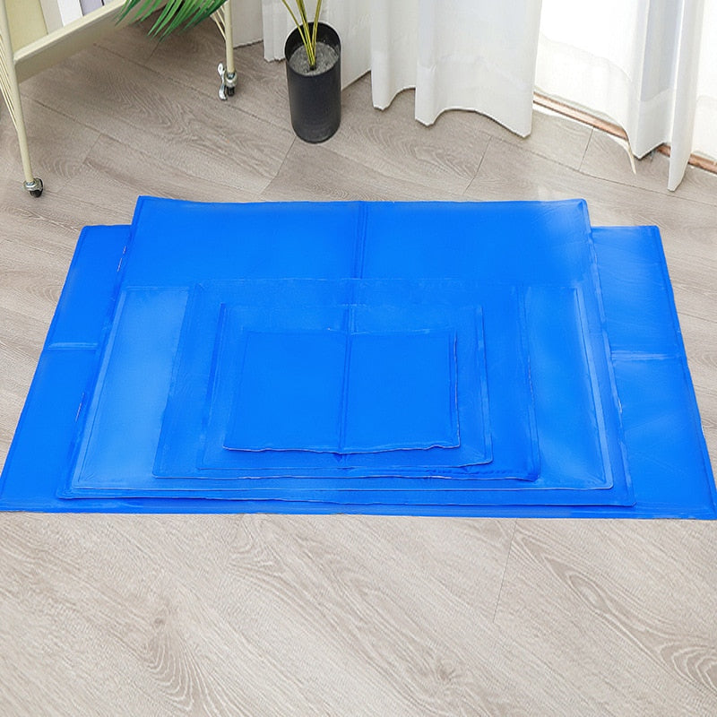 Cooling Mat for Pets | Self-Cooling Gel Pad | Portable Dog & Cat Mat for Summer Comfort