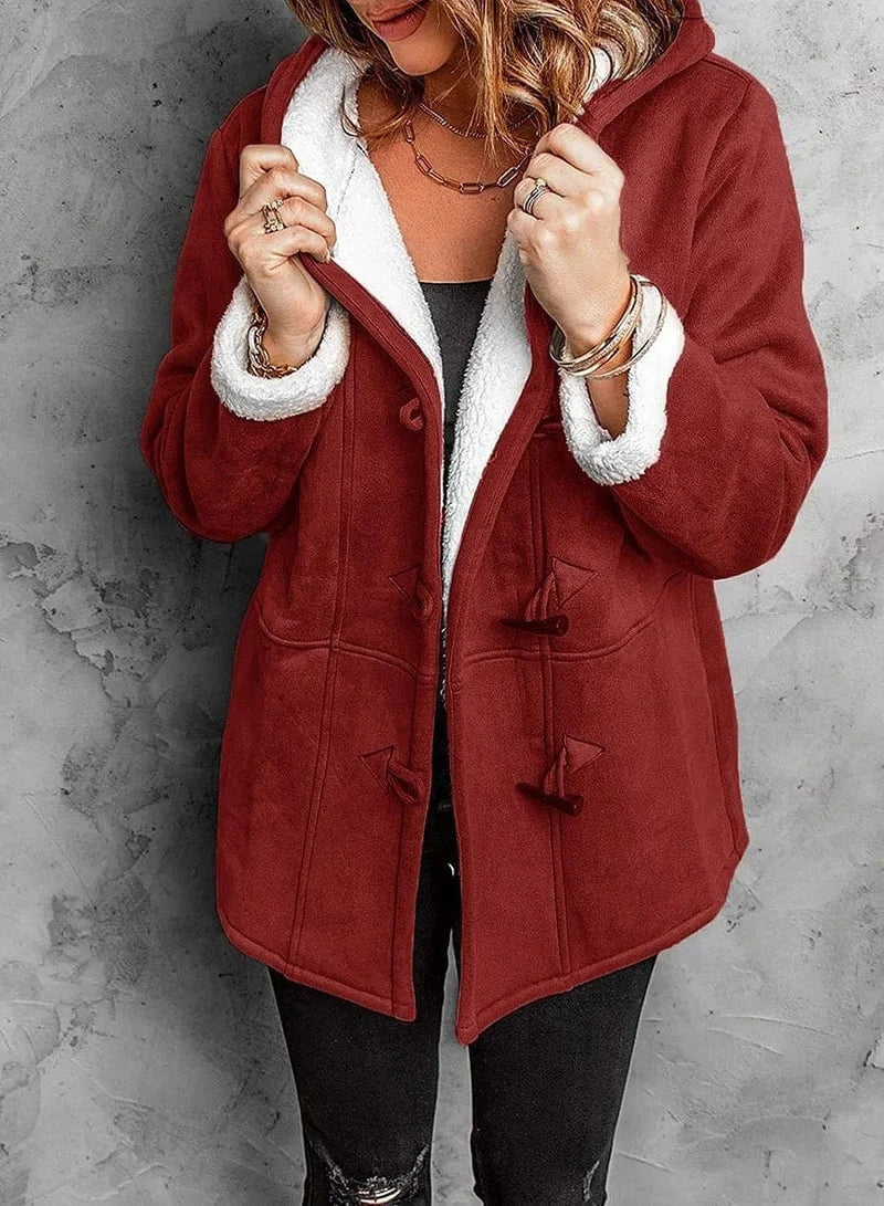 Elara Women's Fur-Lined Coat | Luxurious Comfort 3