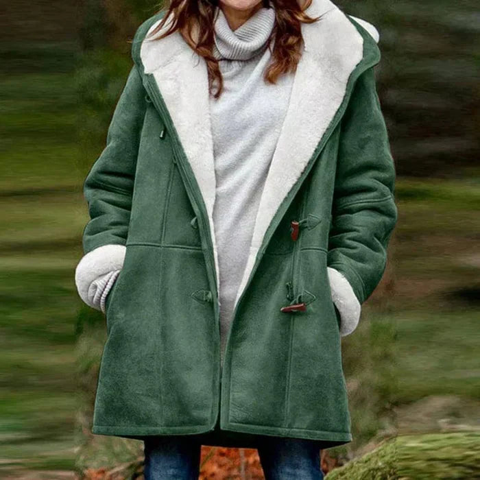Elara Women's Fur-Lined Coat | Luxurious Comfort 6