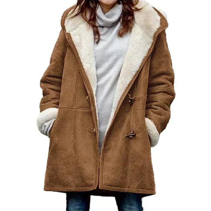 Elara Women's Fur-Lined Coat | Luxurious Comfort 7