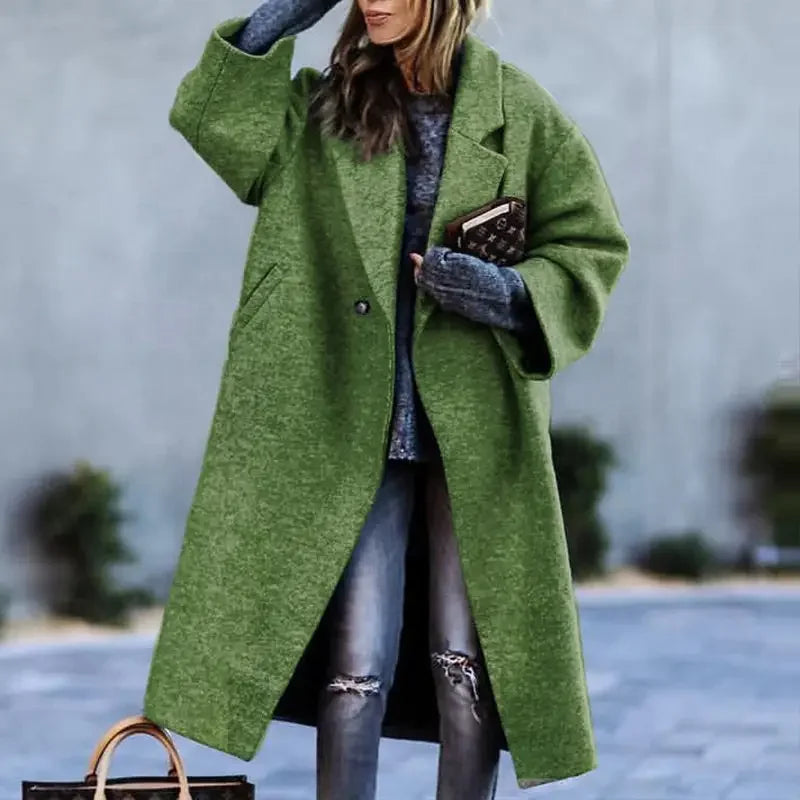 Elodie Women's Elegant Coat | Premium Fabric, Tailored Fit 1