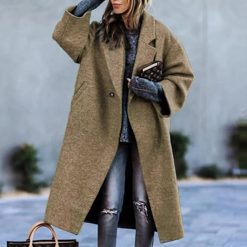 Elodie Women's Elegant Coat | Premium Fabric, Tailored Fit 3