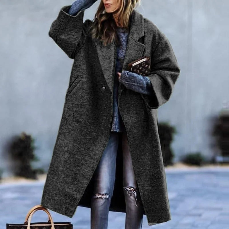 Elodie Women's Elegant Coat | Premium Fabric, Tailored Fit 4