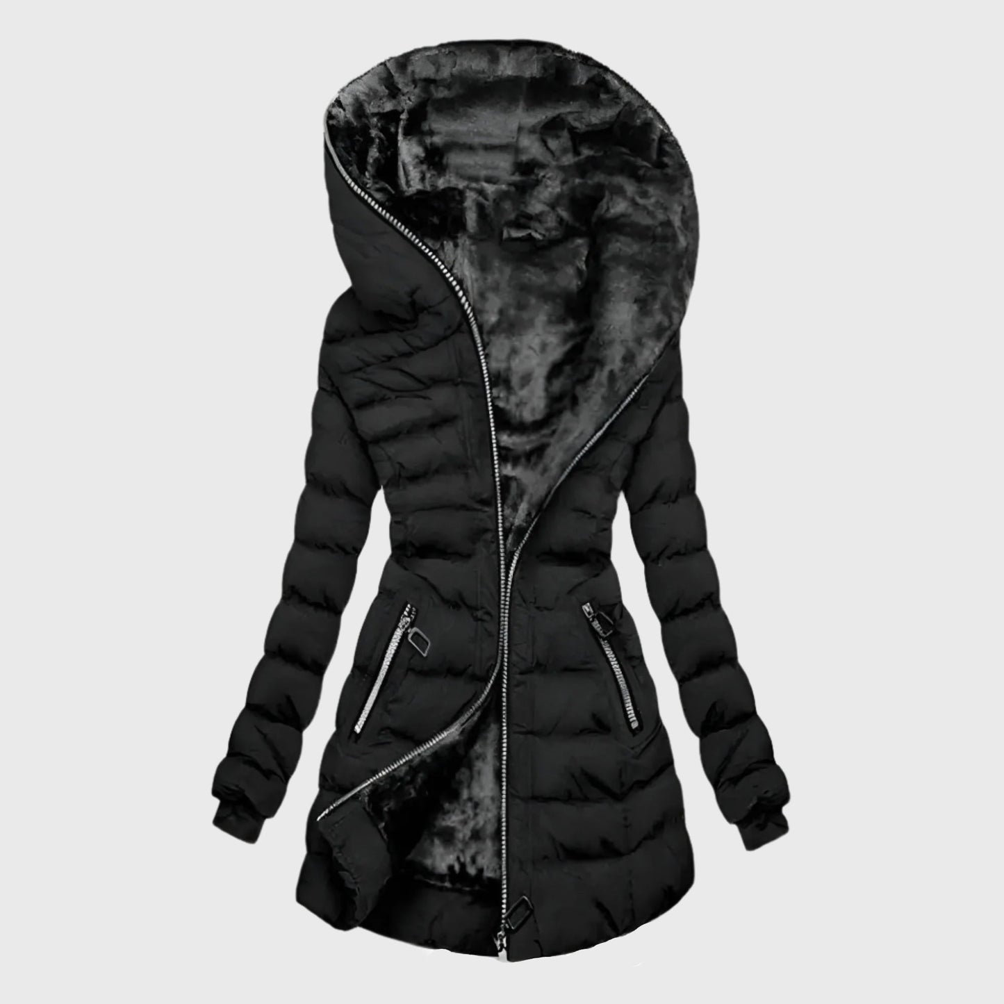Harlow Women's Winter Jacket | Slim-Fit Design 1