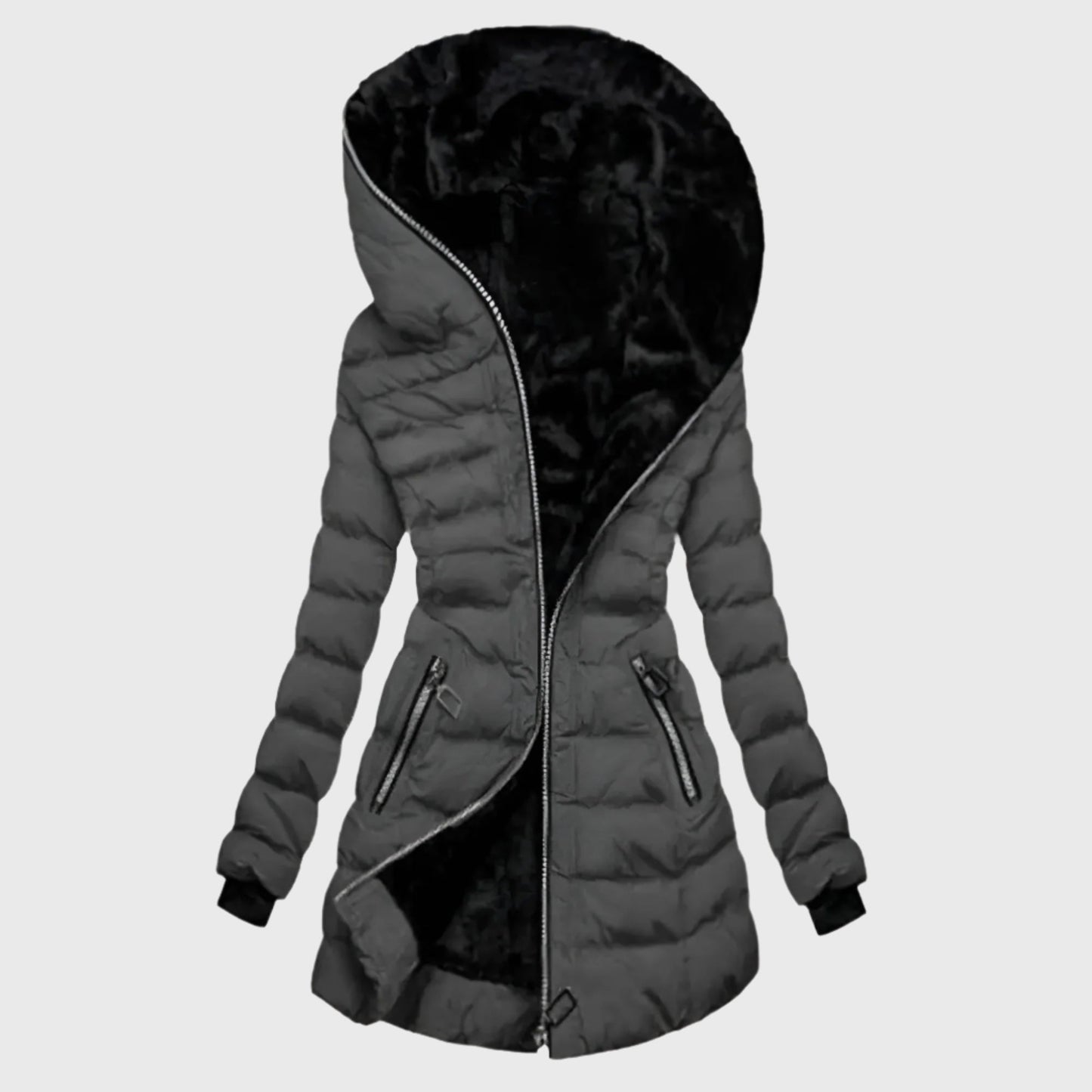 Harlow Women's Winter Jacket | Slim-Fit Design 4