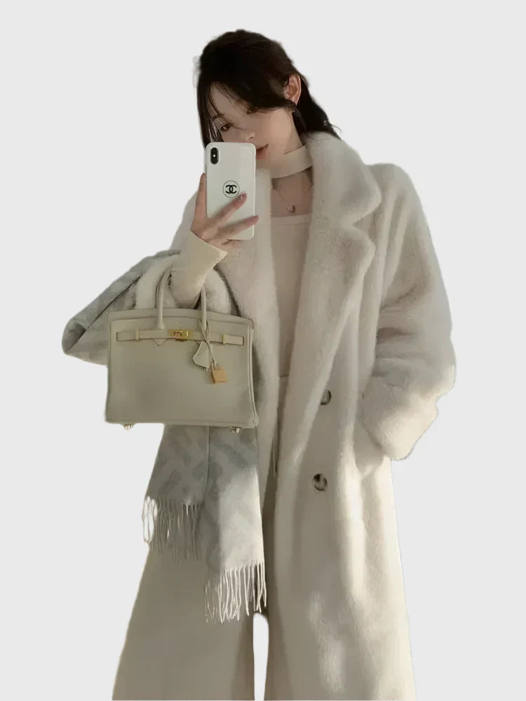 Isla Women's Coat | Double-Breasted Design 1