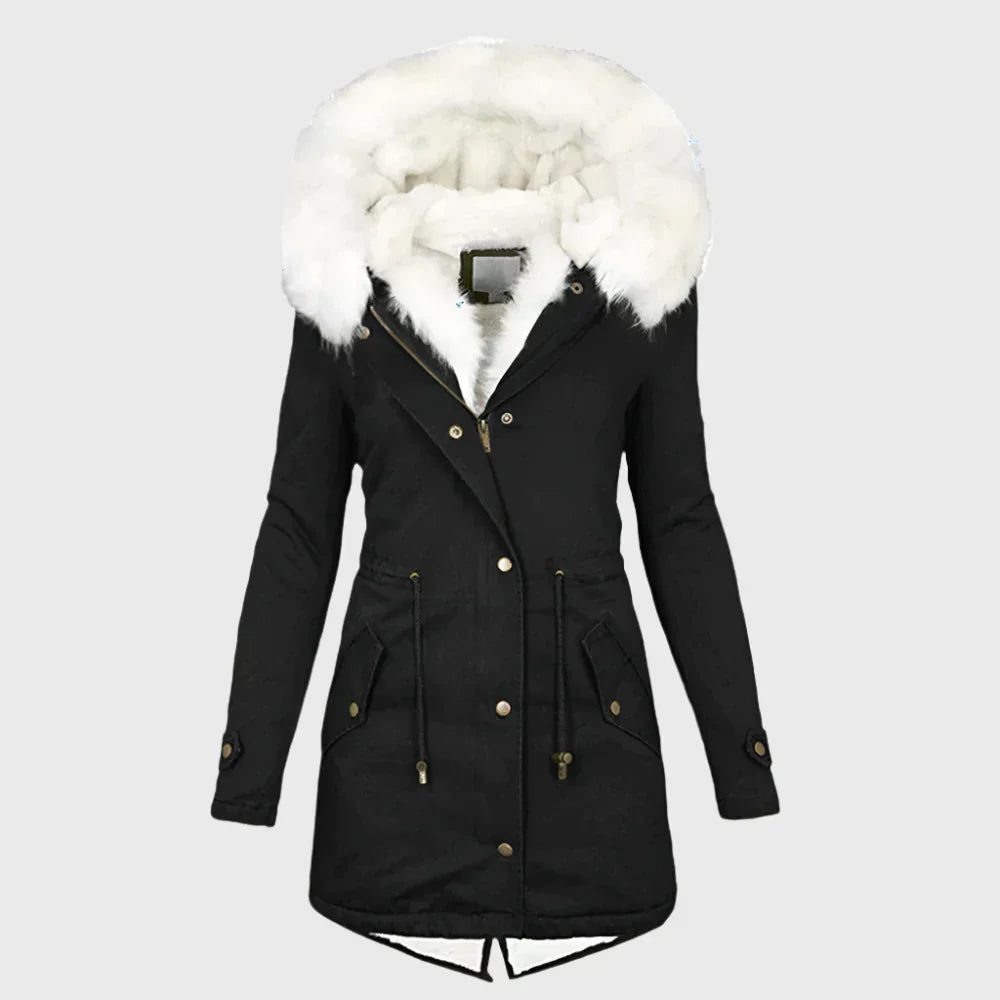 Ivy Women's Winter Coat | Fur-Lined Hood, Plus-Size 1