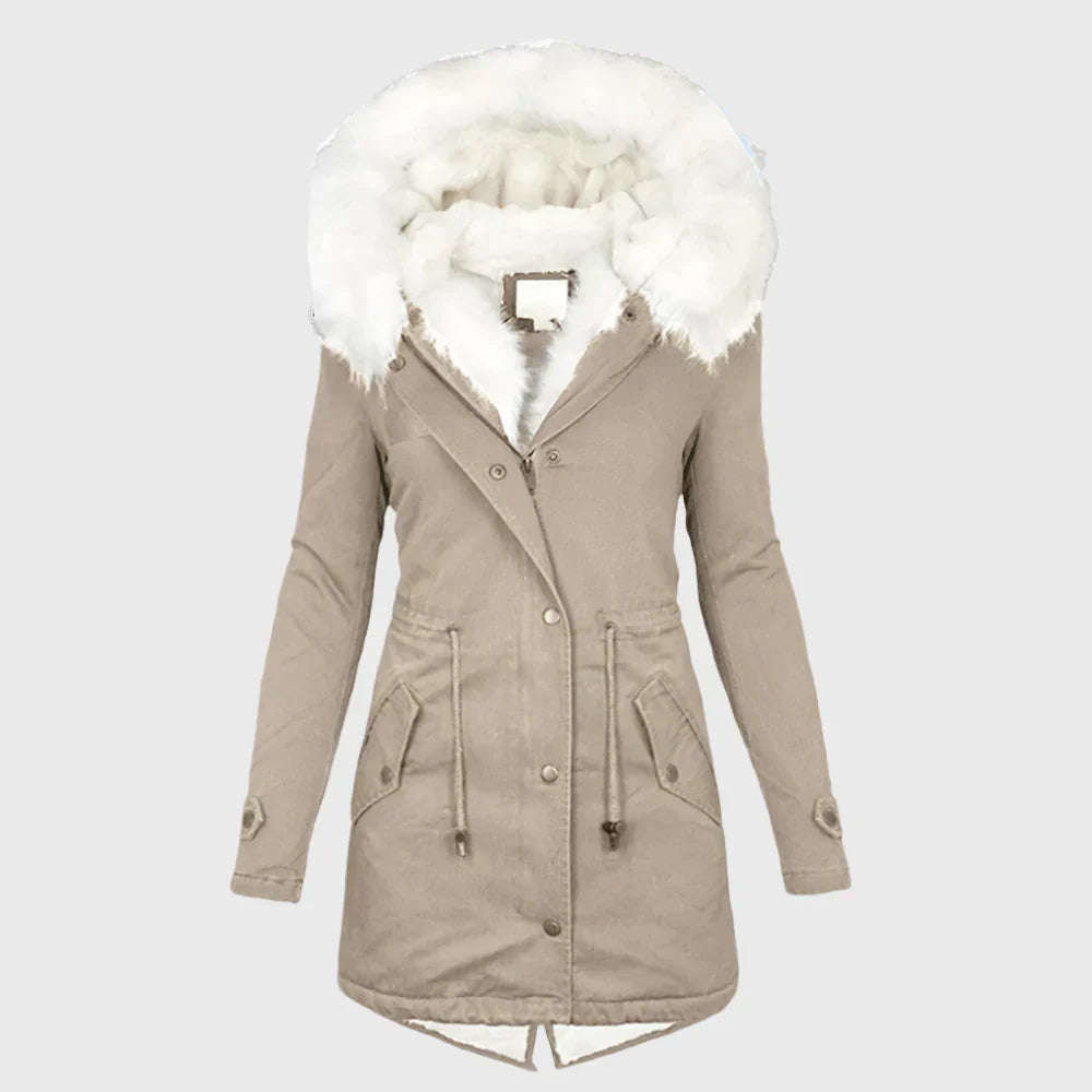 Ivy Women's Winter Coat | Fur-Lined Hood, Plus-Size 3