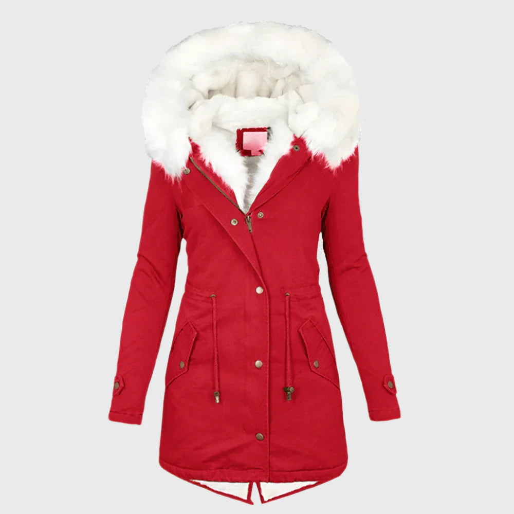 Ivy Women's Winter Coat | Fur-Lined Hood, Plus-Size 5