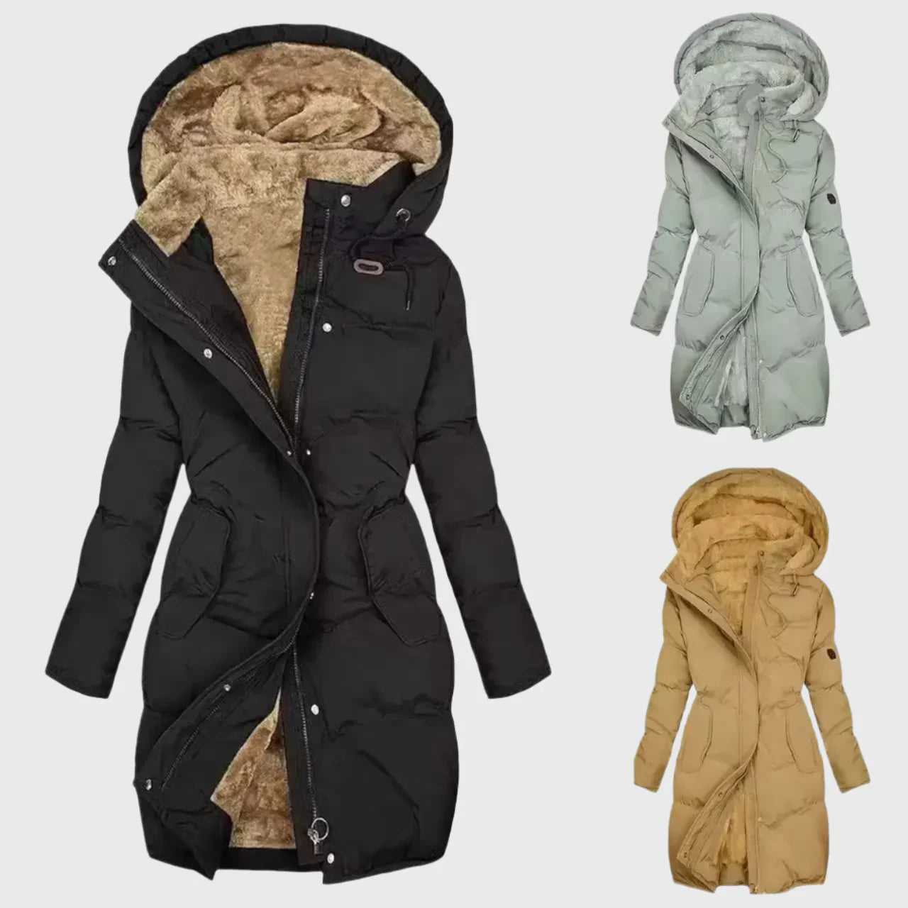 Joni Women's Longline Puffer Coat | Insulated Warmth 2
