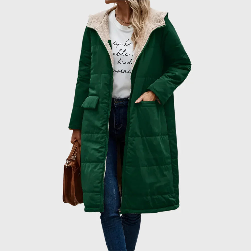 Juno Women's Winter Coat | Cozy Lined Hood 11