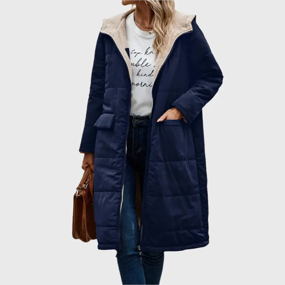 Juno Women's Winter Coat | Cozy Lined Hood 8