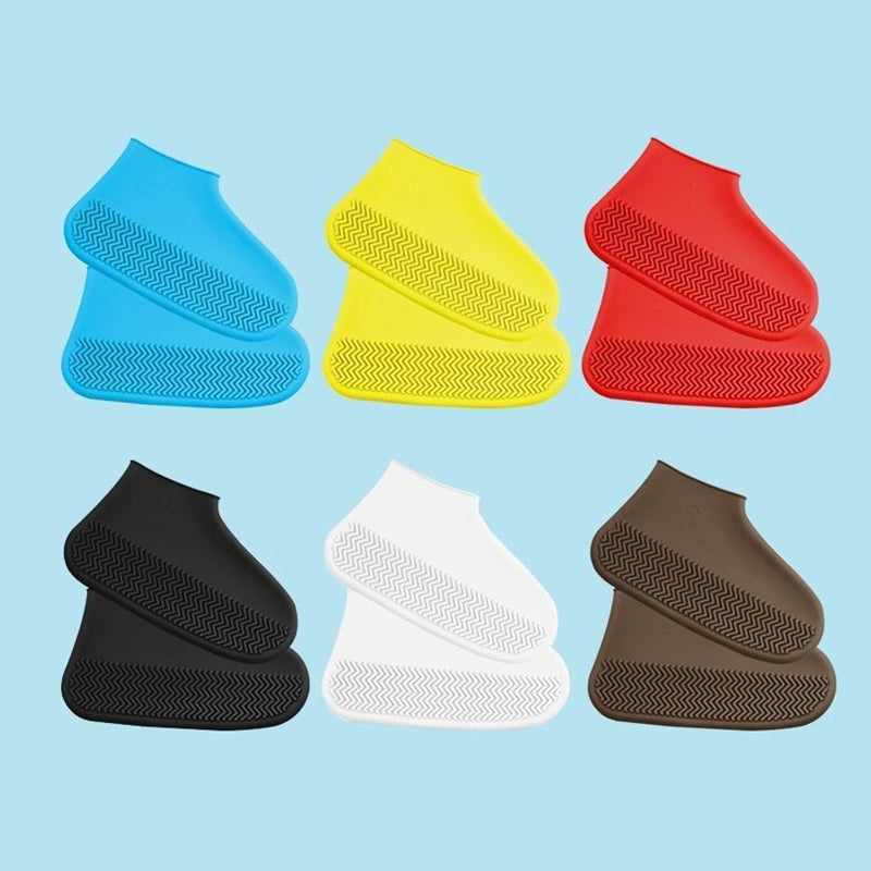 Waterproof Silicone Shoe Covers | Reusable Anti-Slip Overshoes | Rain & Snow Protection