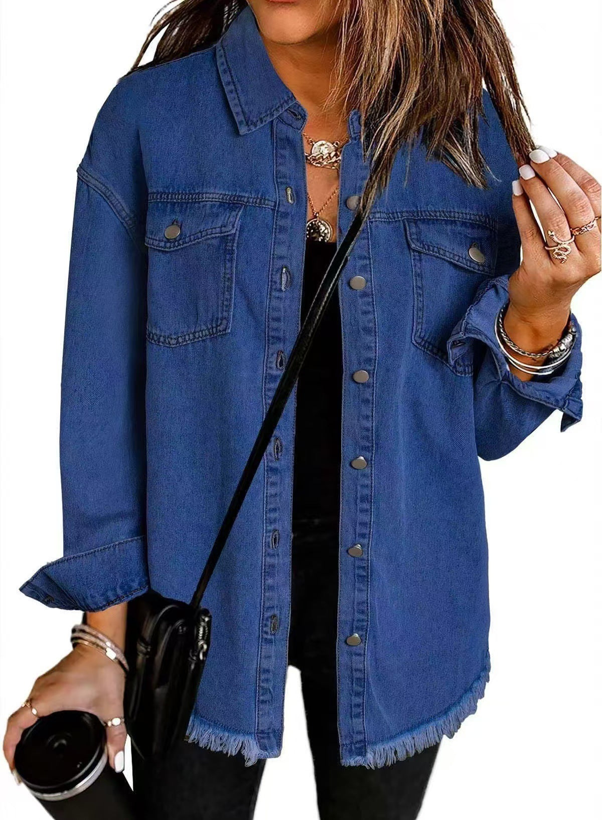 Luni Women's Denim Jacket | Relaxed Fit, Timeless Style 2