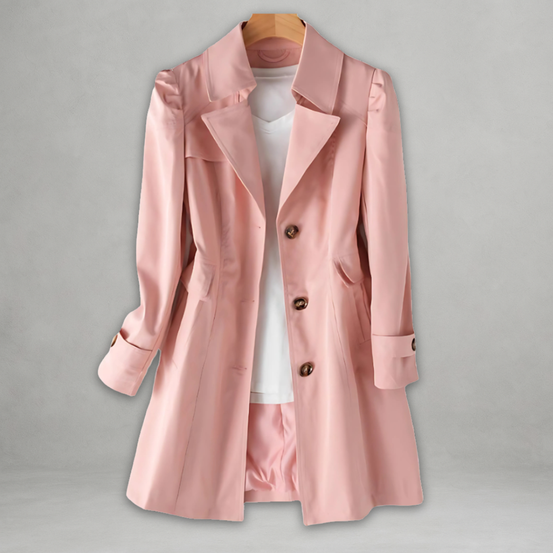 Lysa Women's Trench Coat | Lightweight, Timeless Design 4