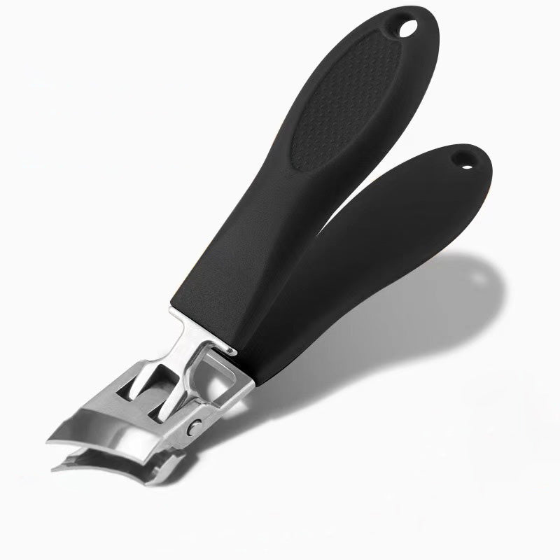 Nail Clipper for Thick Nails | Ergonomic Design | Anti-Splash Protection & Wide Opening