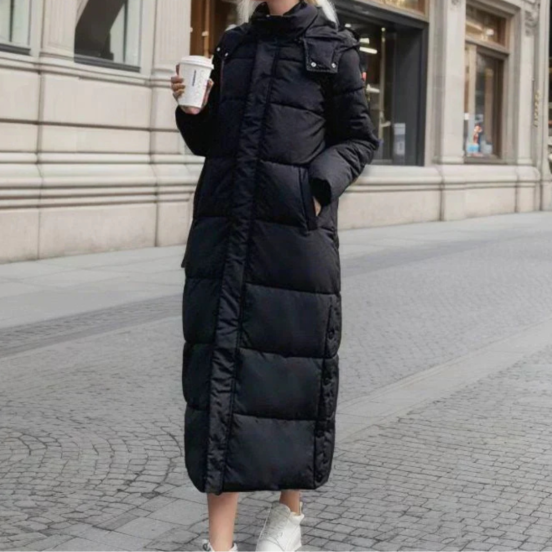 Poppy Women's Long Puffer Coat | Superior Insulation, Weather-Resistant 1