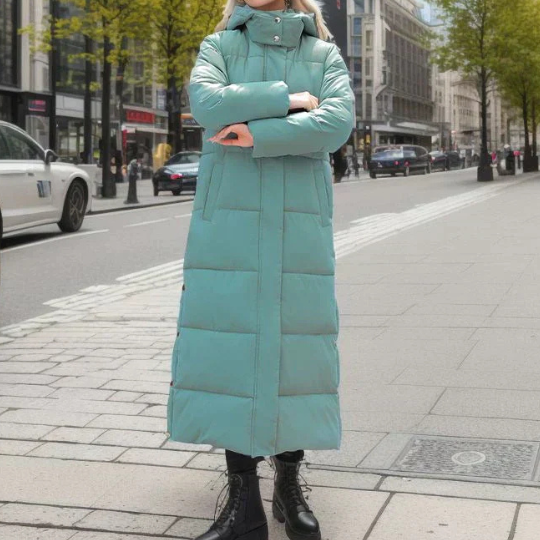 Poppy Women's Long Puffer Coat | Superior Insulation, Weather-Resistant 10
