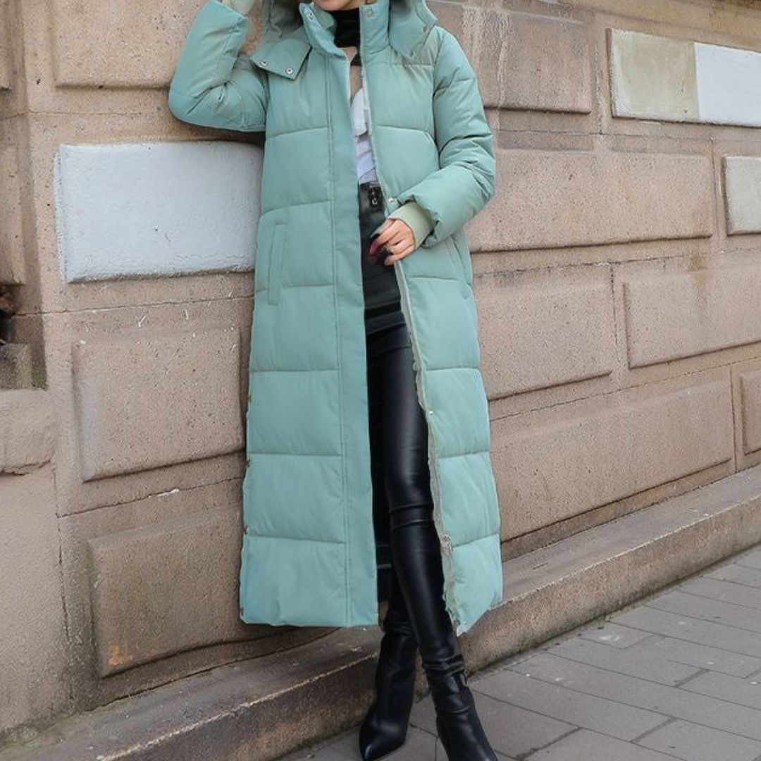 Poppy Women's Long Puffer Coat | Superior Insulation, Weather-Resistant 8