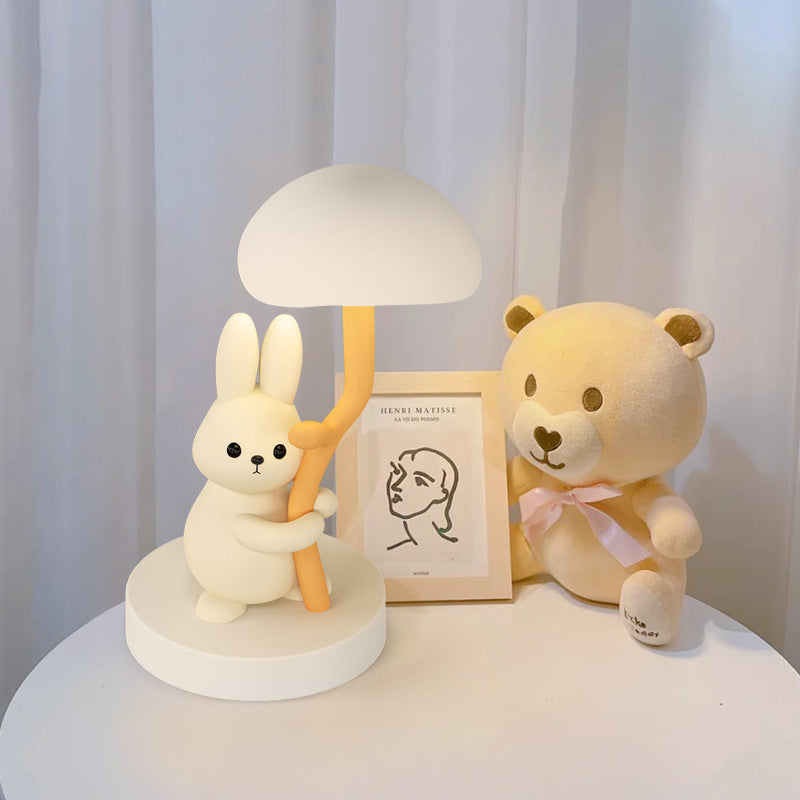 Rabbit Night Light | Kids Bedroom Lamp | Cute Bunny Design | Soft Ambient Glow