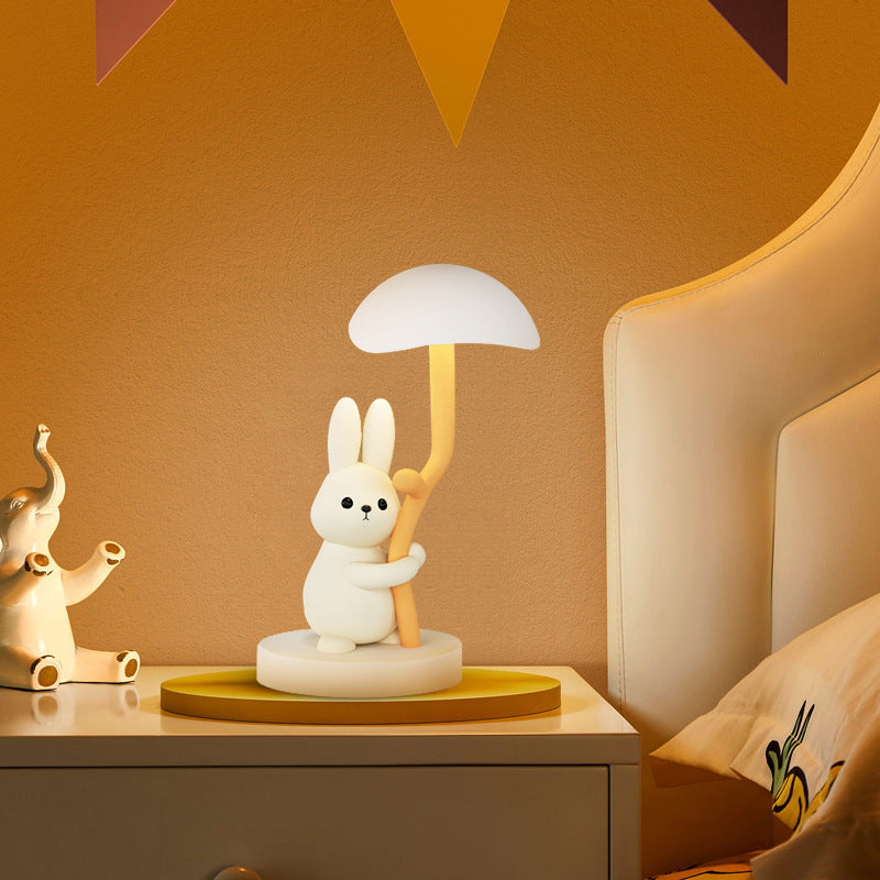 Rabbit Night Light | Kids Bedroom Lamp | Cute Bunny Design | Soft Ambient Glow