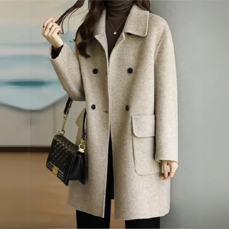Selene Women's Formal Coat | Wool-Blend Fabric 0