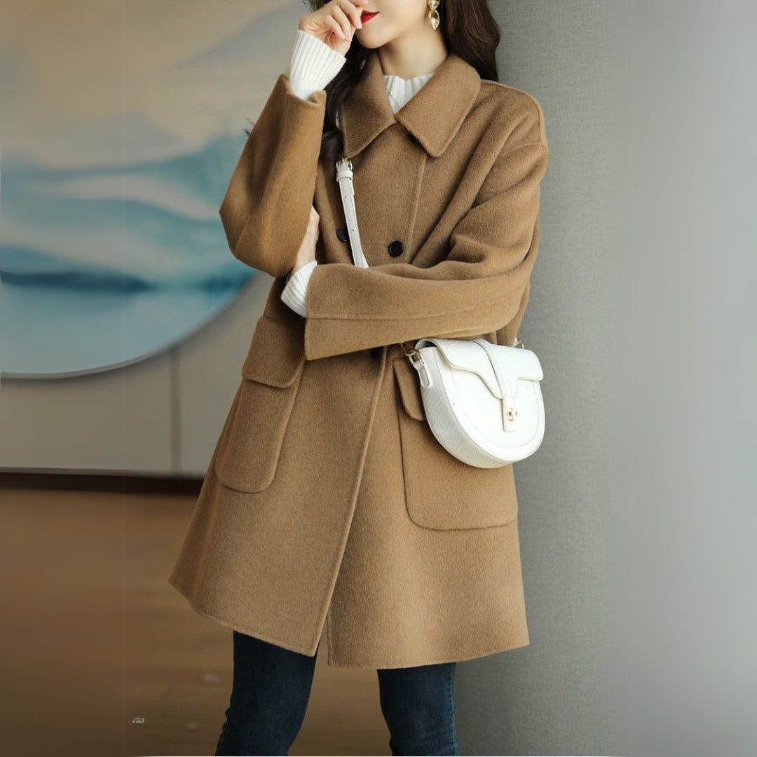 Selene Women's Formal Coat | Wool-Blend Fabric 2