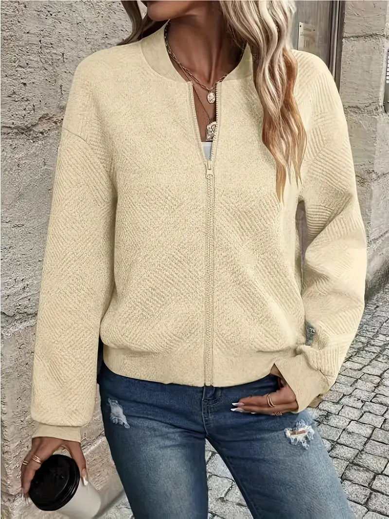 Selene Women's Spring Jacket | Lightweight Zipper Closure 2
