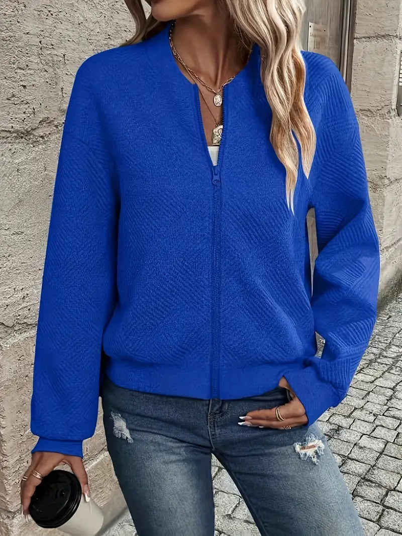 Selene Women's Spring Jacket | Lightweight Zipper Closure 5
