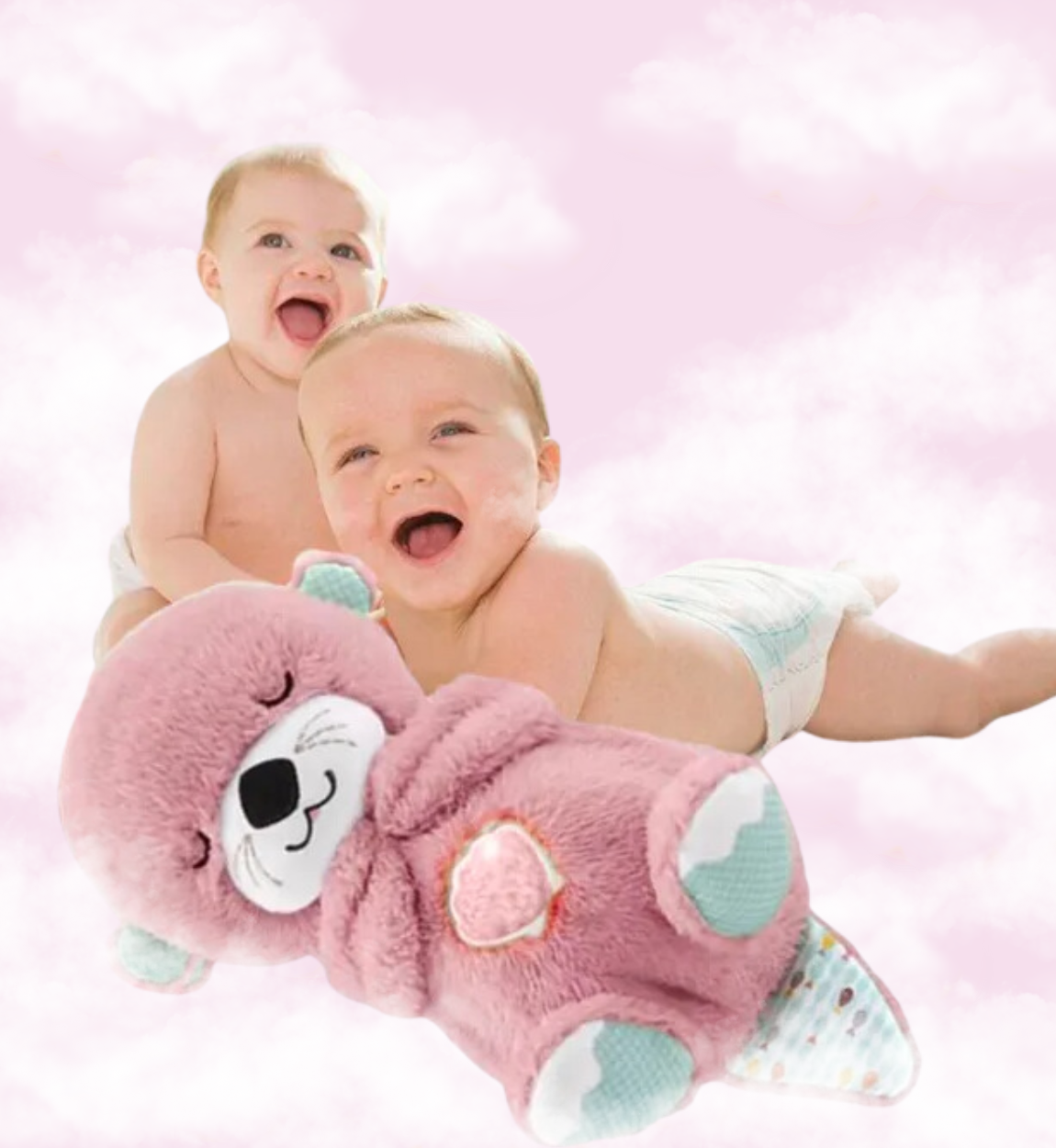 Soothing Plush Sleep Buddy | Musical Light-Up Otter Toy with Gentle Breathing Motion