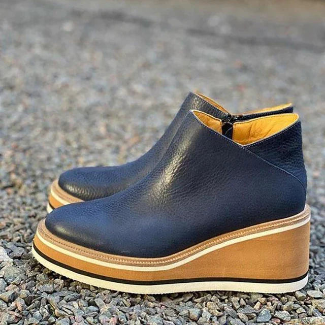 Women’s Waterproof Ankle Boots | Side Zipper Design | Warm Lined Interior